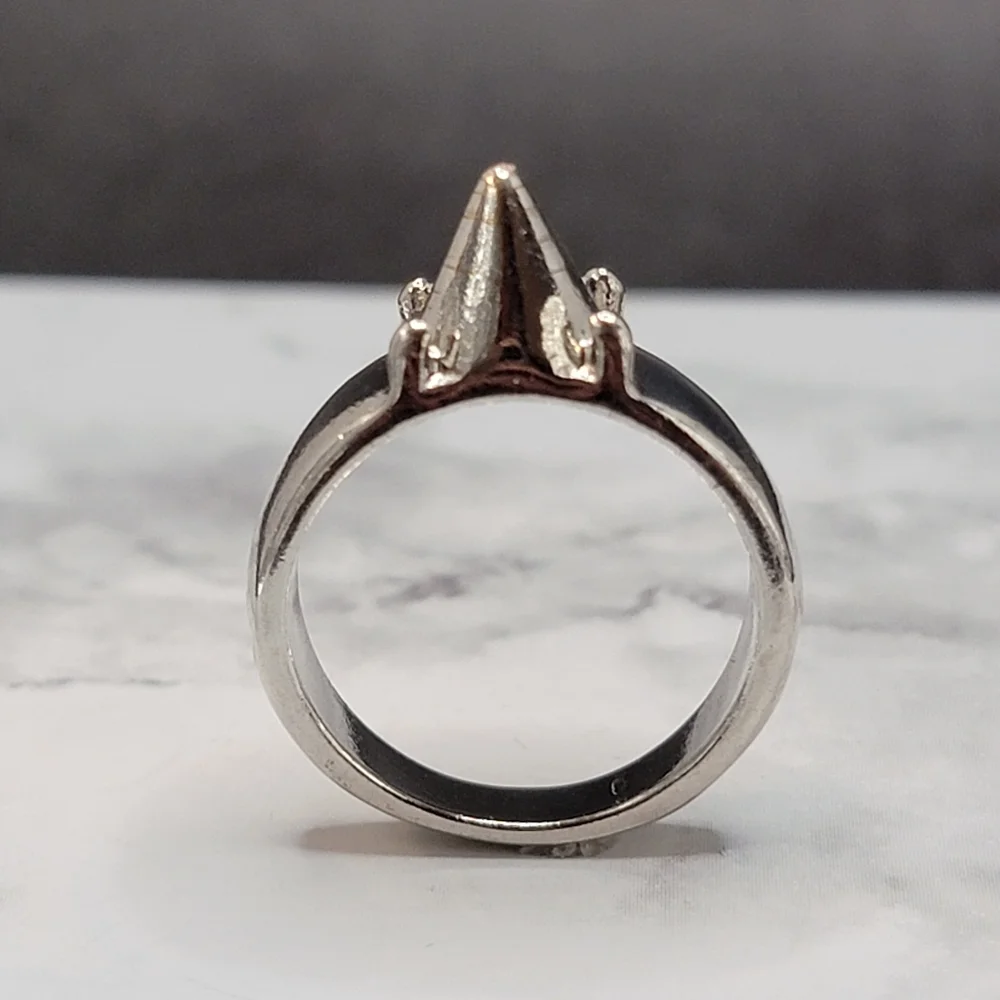 Silver Spike Ring